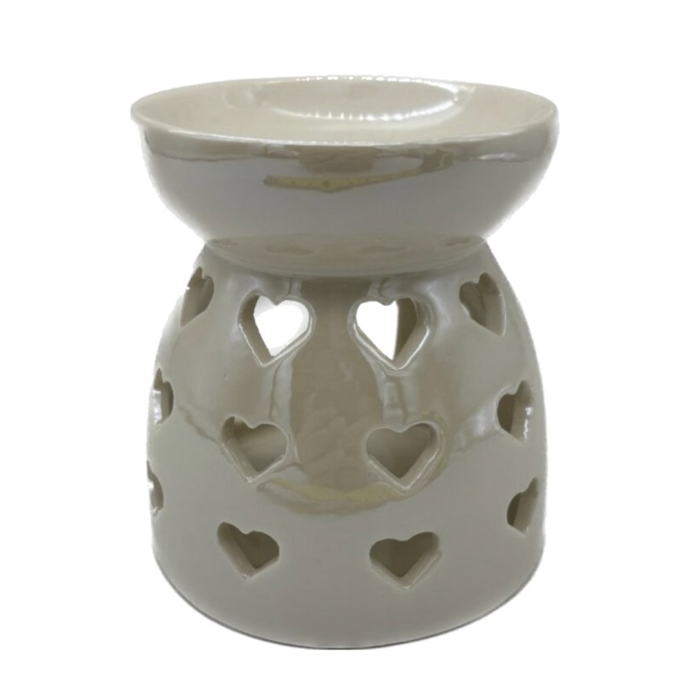 Season of Love Ceramic Hearts Wax Melt Warmer~NEW!